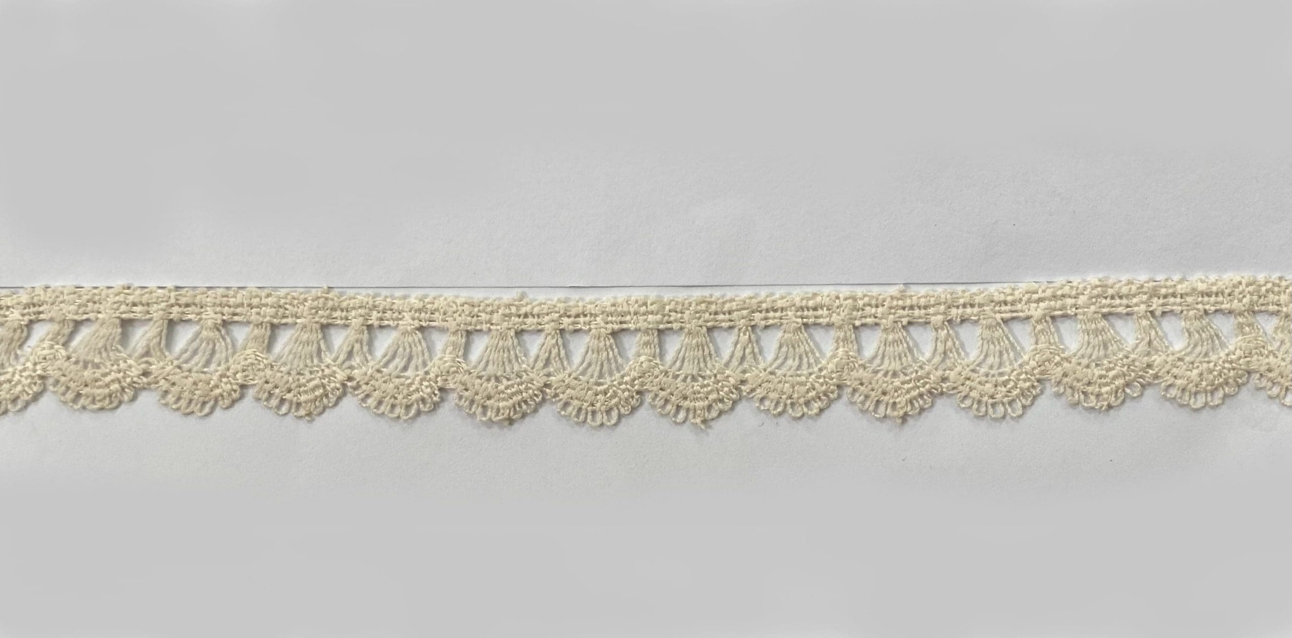 CHEM.CUT LACE W/TEX:15Y:2CM (TX63-1020)
