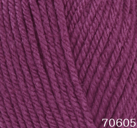 ACRY.WOOL YARN:100Gx5BL (500GR) (HIM/E.DAY WORSTED)