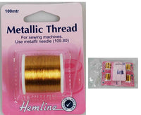 Metallic Thread — 100 m × 5 (242)