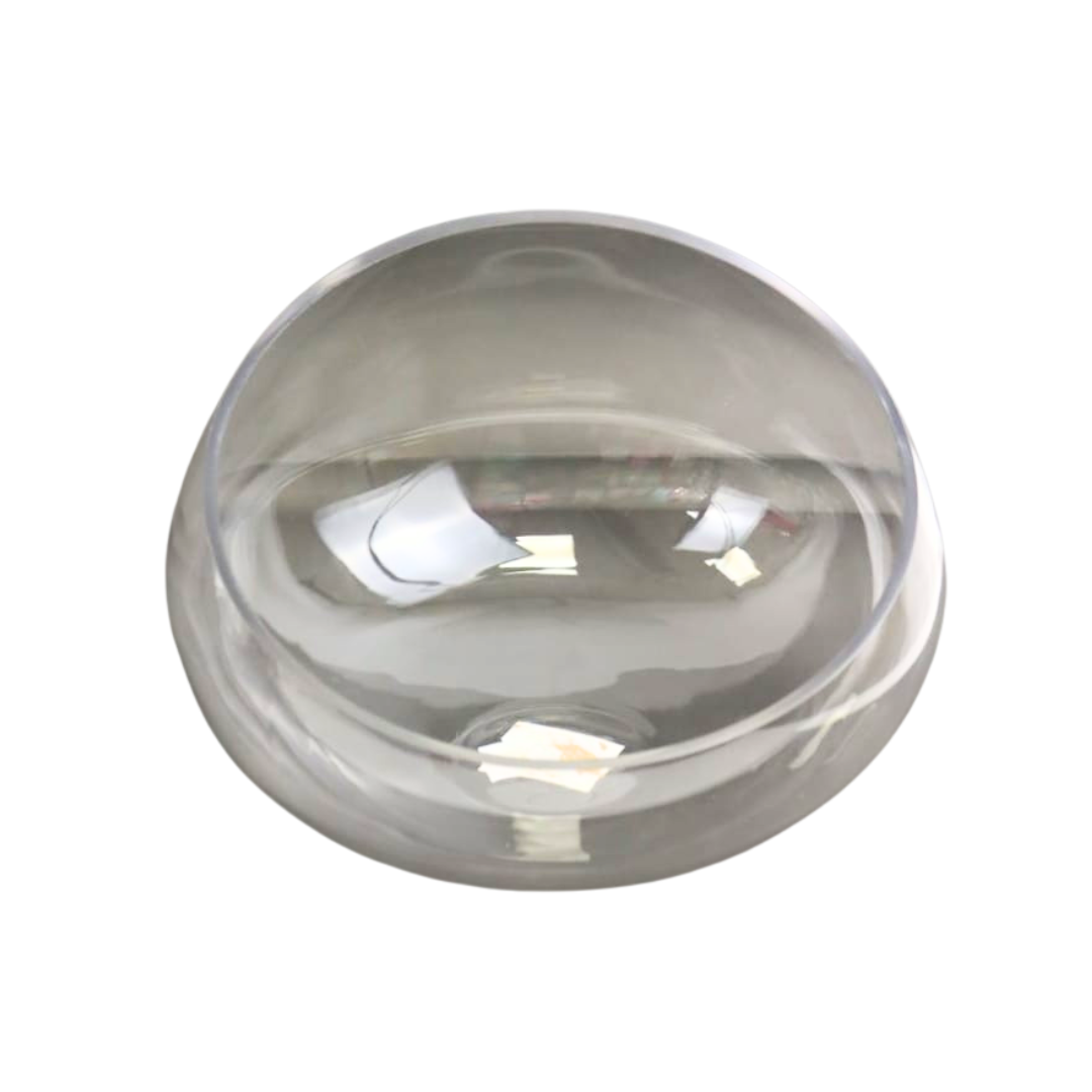 GLASS VASE:25*10CM (BV961/2)