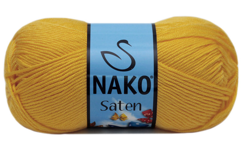 WOOL YARN:5BL/PKT (500GRM) (NAKO/SATEN)