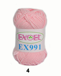 Acrylic Crochet Yarn – 40 g × 10 Balls (FY-EX991)