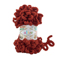Alize Puffy Loop Yarn – 5 x 100g (500GM) (ALIZE/PUFFY)