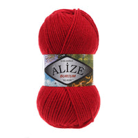 Alize Burcum Klasik Acrylic Yarn – 5 x 100g (500grm) (ALIZE/BURCUM KLASIK)