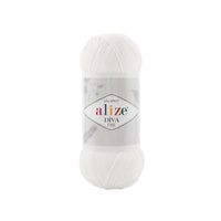 Alize Diva Fine Microfibre Yarn – 5 x 100g (500grm) (ALIZE/DIVA FINE)