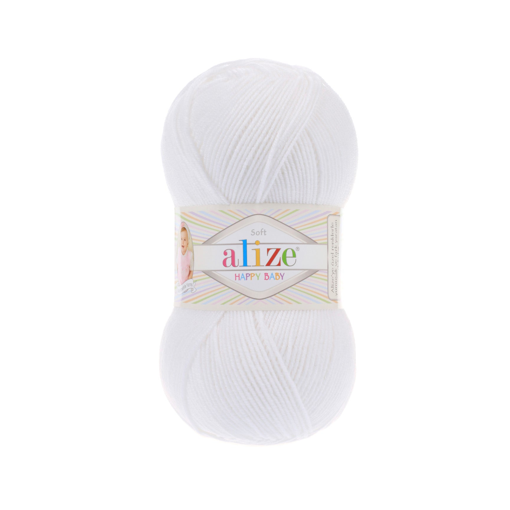 ACY.YARN:5BLx100GR (500grm) (ALIZE/HAPPY BABY)