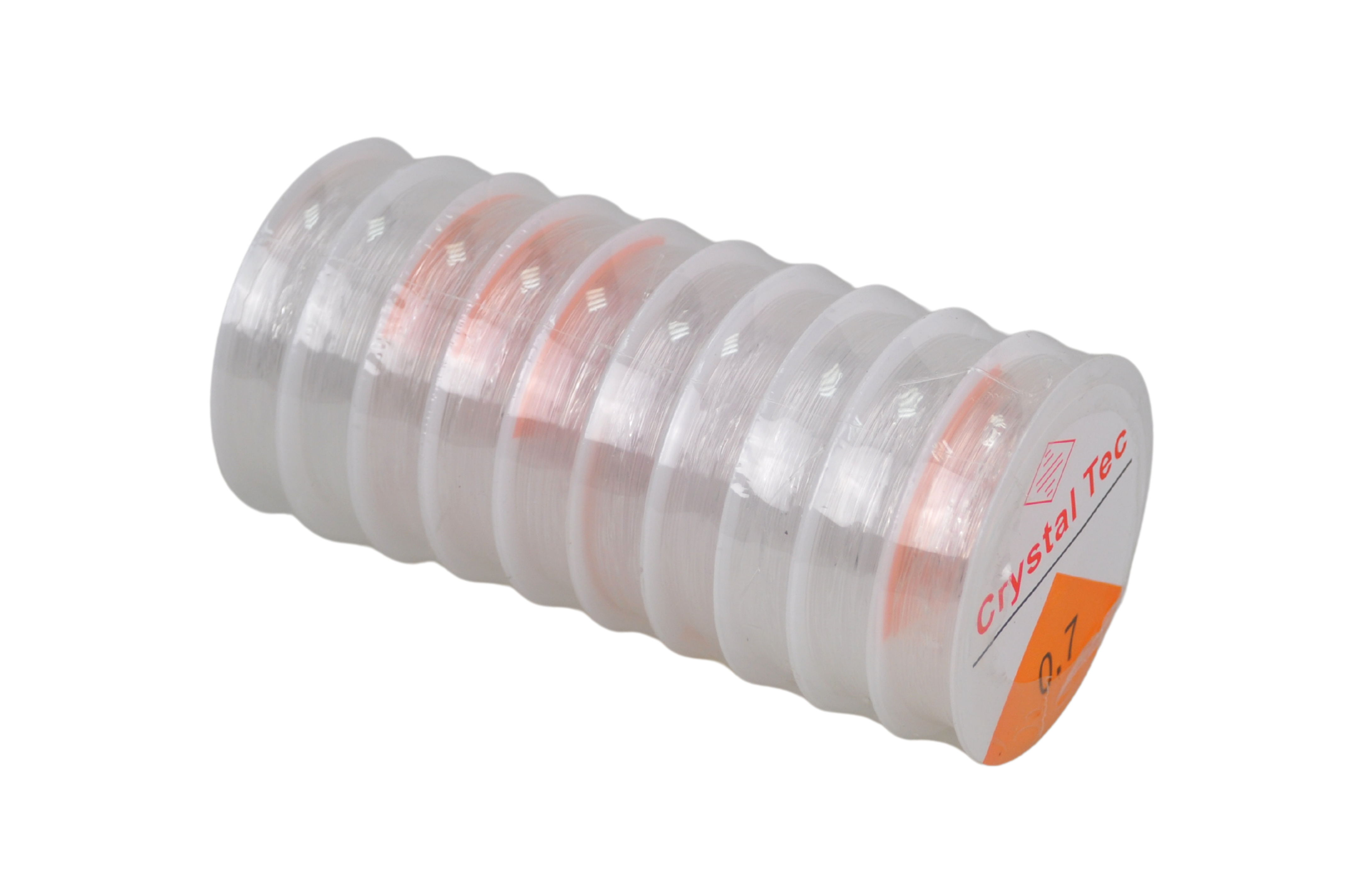 CRYSTAL ELASTIC STRING:10ROL (CR-STRING/0.7MM)