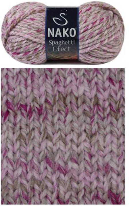 ACRY WOOL YARN:5 BL: (500GRM) (NAKO/SP.EFFECT)