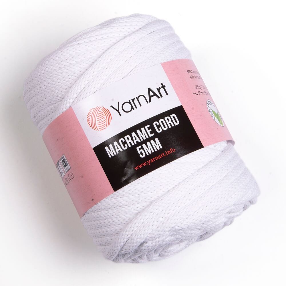 COT/POL CORD:5MM:500Gx2 (1KG) (Y-ART/MACR.CORD-5MM)
