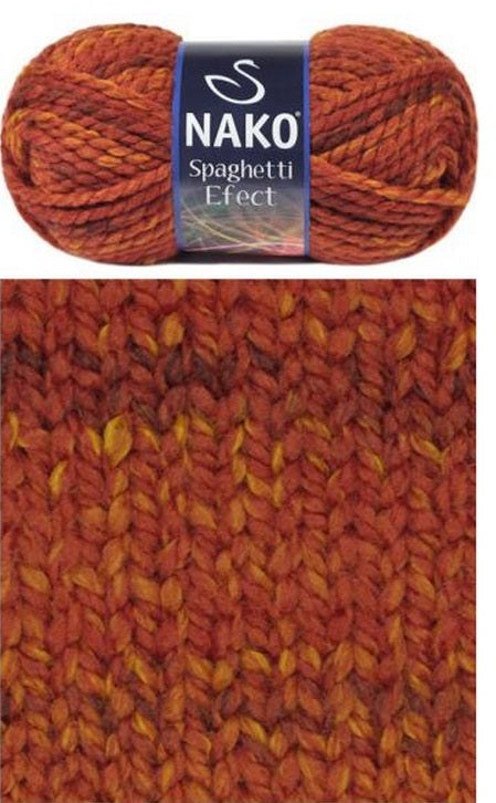 ACRY WOOL YARN:5 BL: (500GRM) (NAKO/SP.EFFECT)