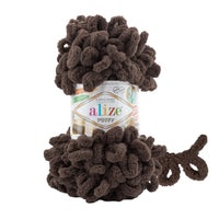 Alize Puffy Loop Yarn – 5 x 100g (500GM) (ALIZE/PUFFY)