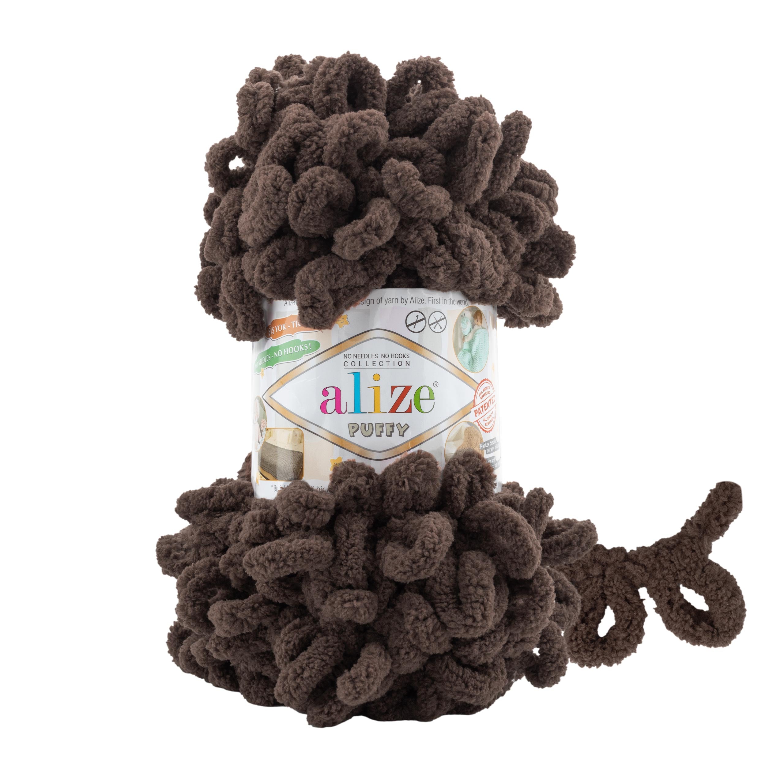 MICRO PL.YARN:5BLx100GR (500GM) (ALIZE/PUFFY)