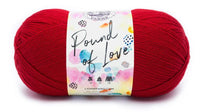 Lion Brand Pound of Love Acrylic Yarn – 454 g (LION/POUND OF LOVE)