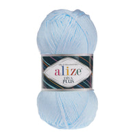 Alize Diva Plus Microfibre Yarn – 5 x 100g (500grm) (ALIZE/DIVA PLUS)