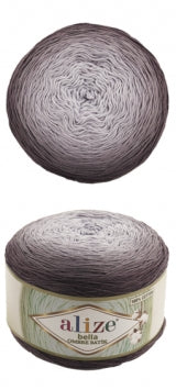 ACR.YARN:250GRx2 (500GRM) (ALIZE/BELLA OMBRE BA)