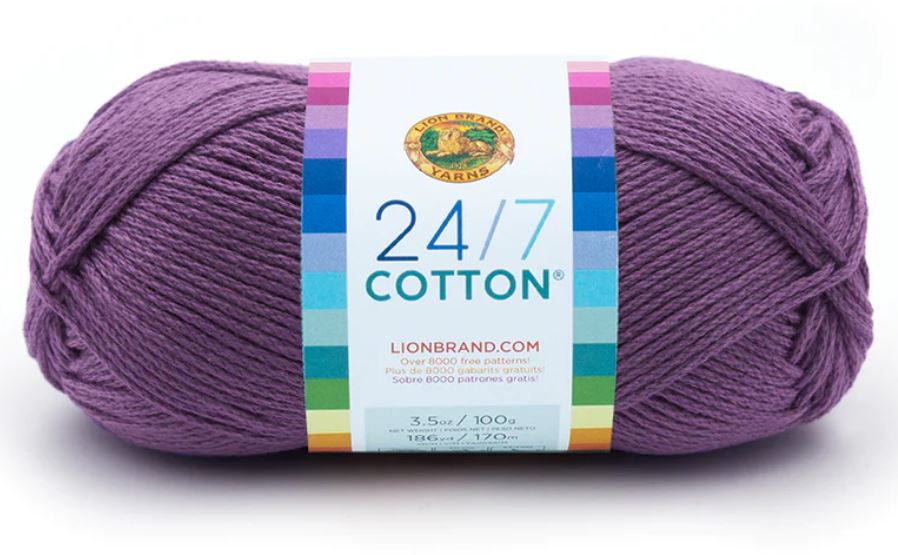 MERCERIZED YARN:100Gx3(300GR) (LION/24/7-COTTON)