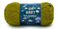 Lion Brand Oh Baby Organic Cotton Yarn – 50 g – Pack of 3 (LION/OH BABY)