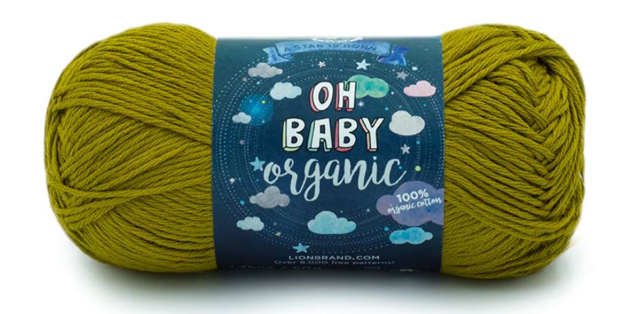 ORGANIC COT.YARN:50Gx3B(150GR) (LION/OH BABY)