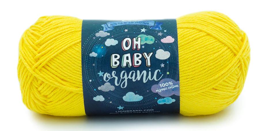ORGANIC COT.YARN:50Gx3B(150GR) (LION/OH BABY)