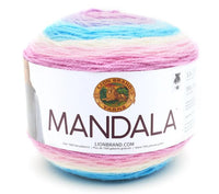 Lion Brand Mandala Acrylic Yarn – 150 g – Pack of 3 (LION/MANDALA)