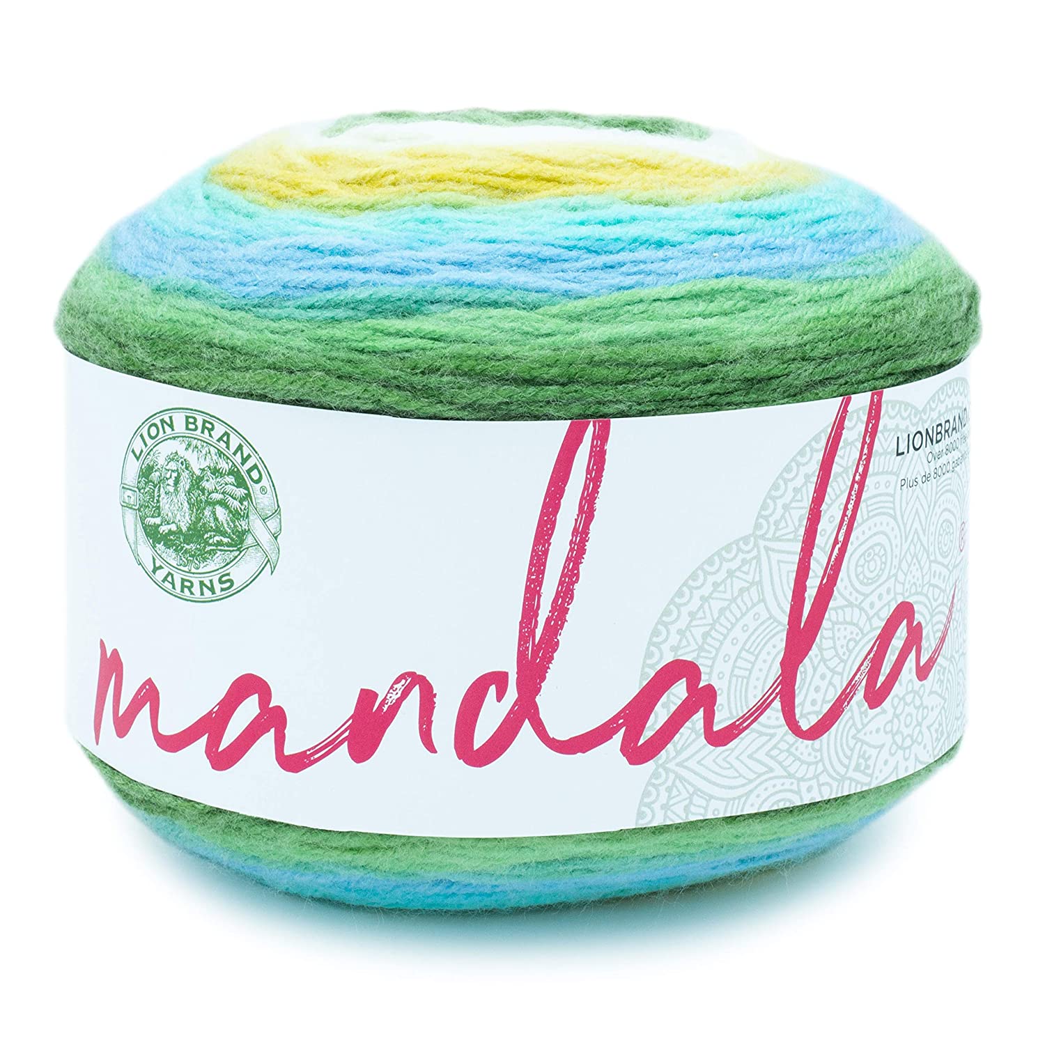 ACRY.YARN:150Gx3(450GR) (LION/MANDALA)