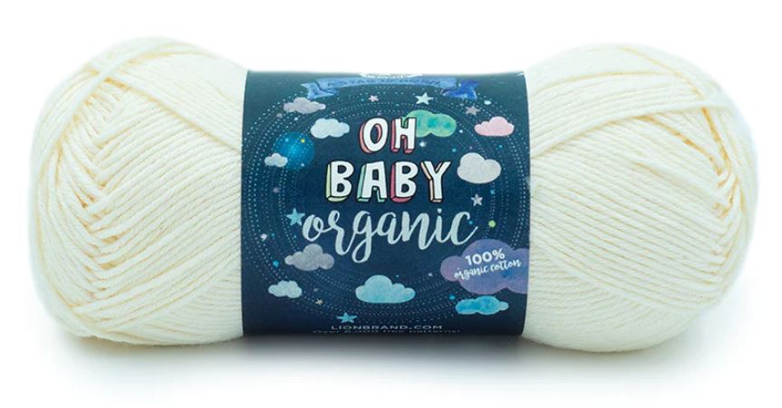 ORGANIC COT.YARN:50Gx3B(150GR) (LION/OH BABY)