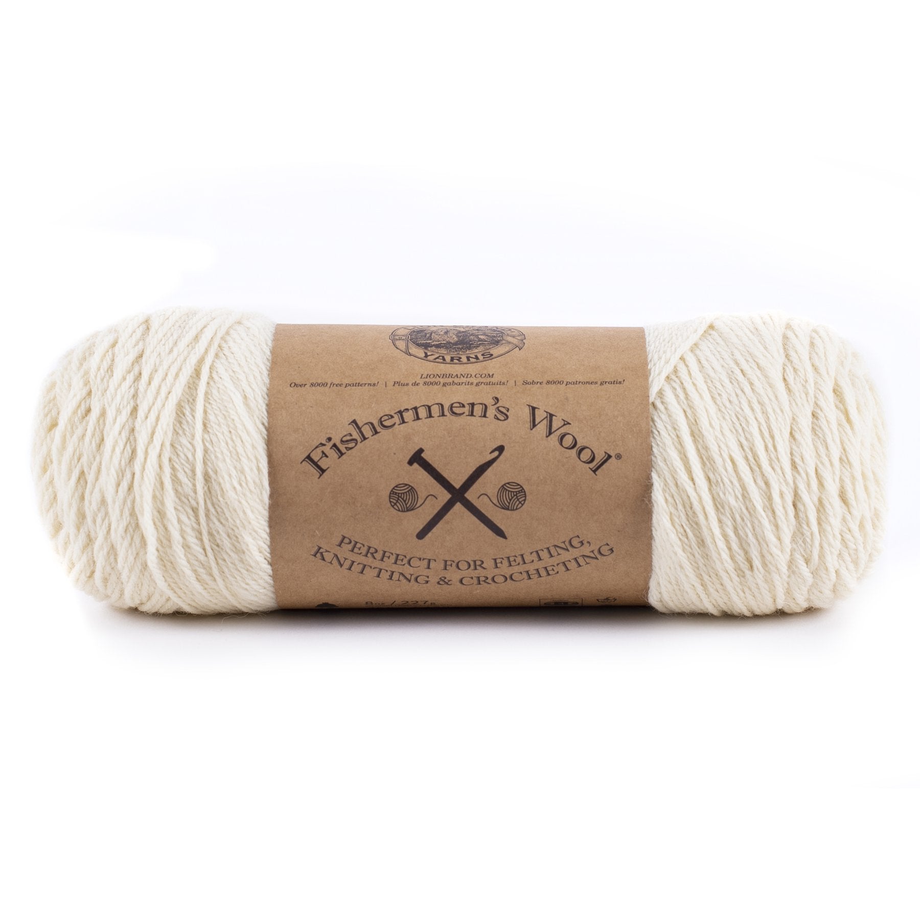 WOOL.YARN:227GRx3BL(681GR) (LION/FISHERMENS W)