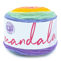 Lion Brand Mandala Acrylic Yarn – 150 g – Pack of 3 (LION/MANDALA)