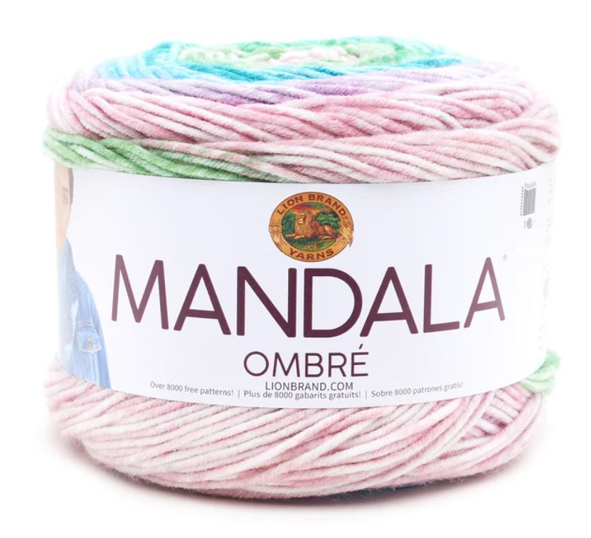 ACRYLIC YARN:150Gx3BL(450GR) (LION/MANDALA OM)