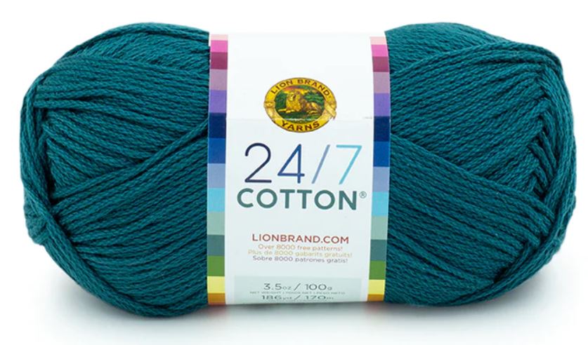 MERCERIZED YARN:100Gx3(300GR) (LION/24/7-COTTON)