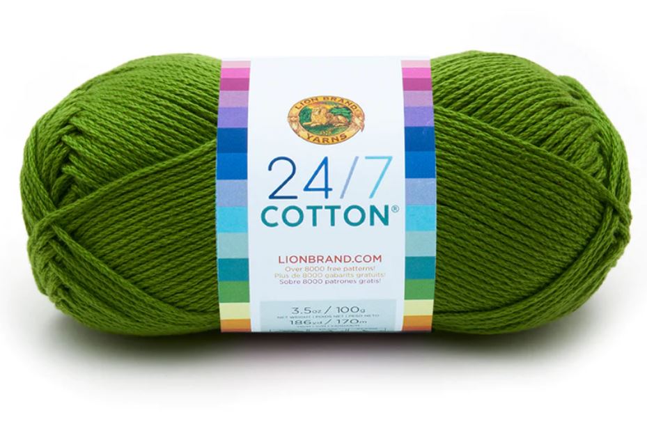 MERCERIZED YARN:100Gx3(300GR) (LION/24/7-COTTON)