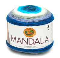 Lion Brand Mandala Acrylic Yarn – 150 g – Pack of 3 (LION/MANDALA)