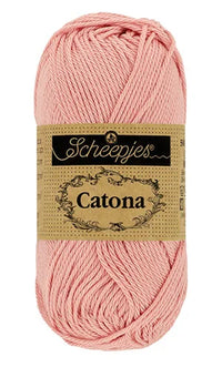 Scheepjes Catona Mercerized Cotton Yarn — 50 g × 5 (SCHE/CATONA-5PC)