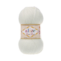 Alize Baby Best Knitting & Crochet Yarn – 5 x 100g (500GR) (ALIZE/BABY BEST)