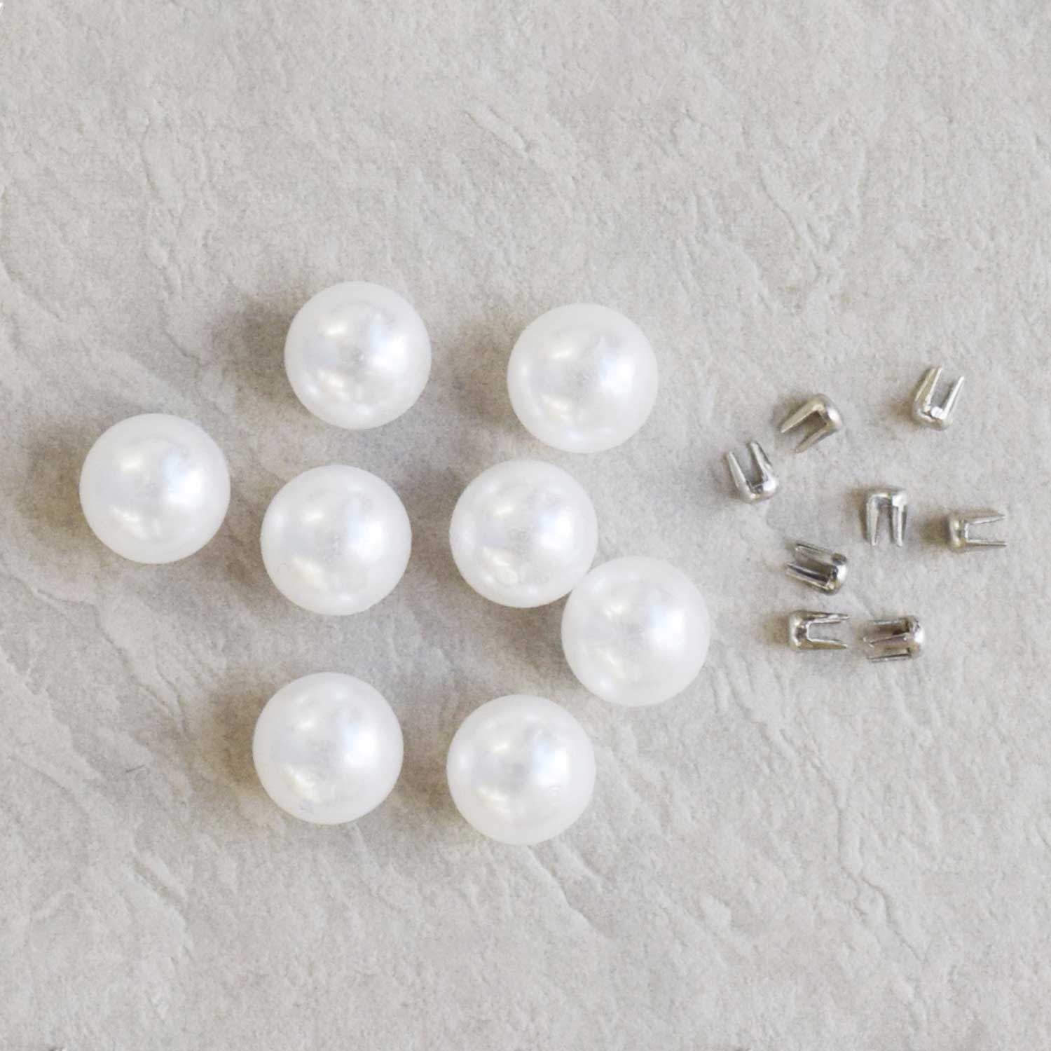 PLASTIC PEARL:ABT 25PC:8MM (REV-05)