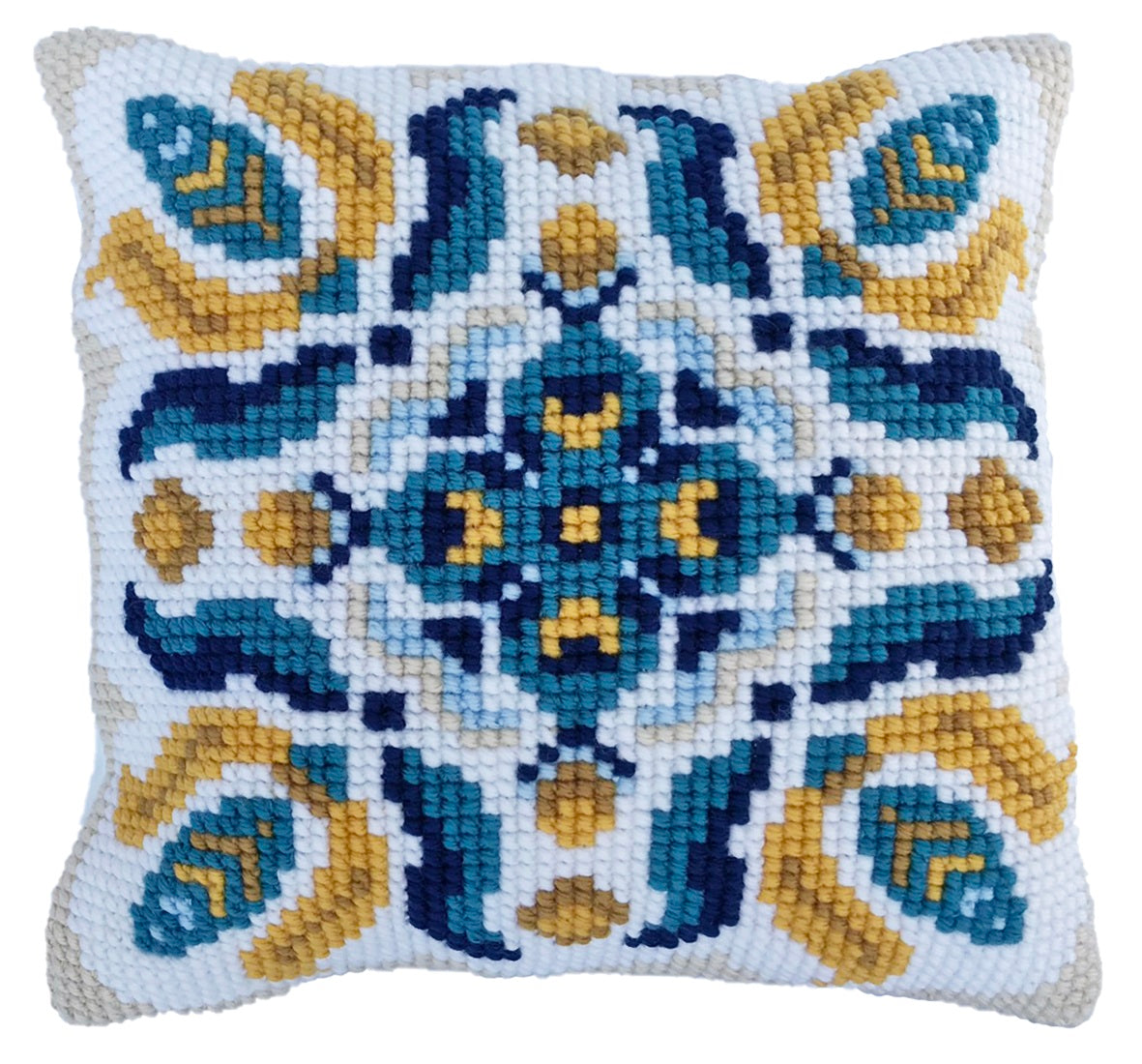 CROSS STITCH CUSHION KIT 15.8" X 15.8" (LH9.011)
