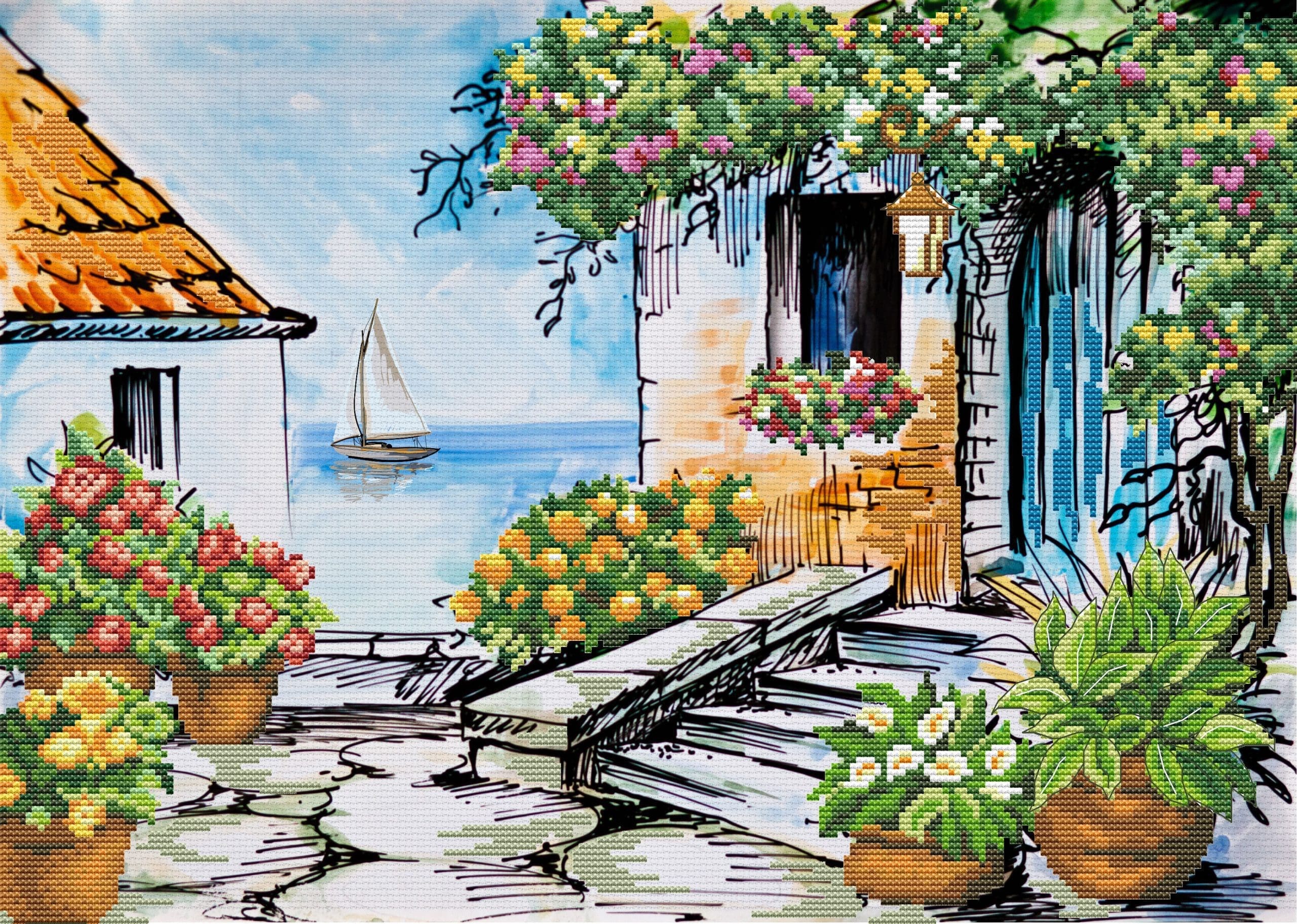 NO-COUNT CROSS STITCH KIT (650039)