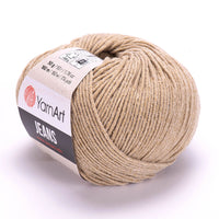YarnArt Jeans Cotton Blend Yarn – 50 g – Pack of 10 (Y-ART/JEANS)