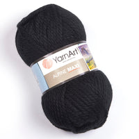 YarnArt Alpine Maxi Wool Blend Yarn – 250 g – Pack of 2 (Y-ART/ALPINE MAXI)
