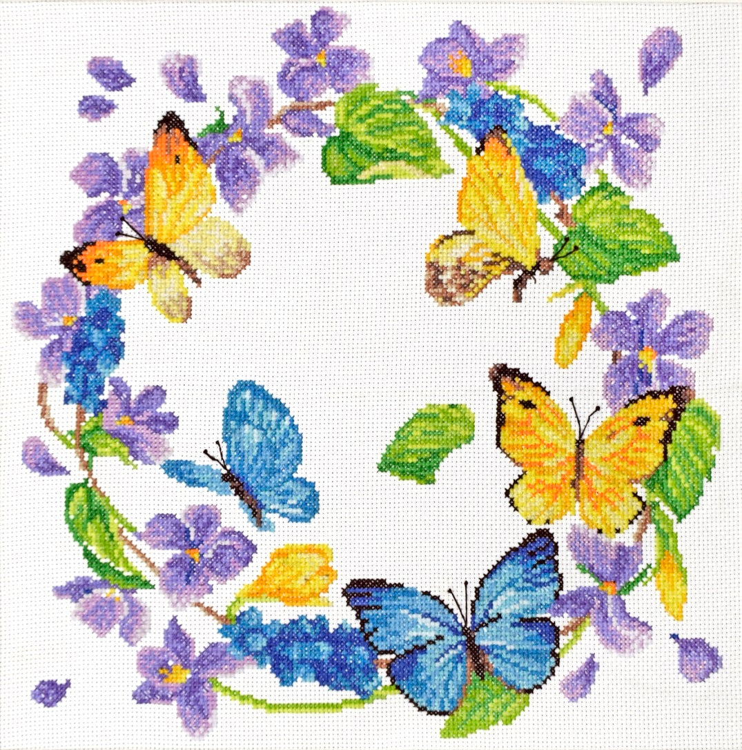 NO-COUNT CROSS STITCH KIT 11.5"X11.8" (340037)