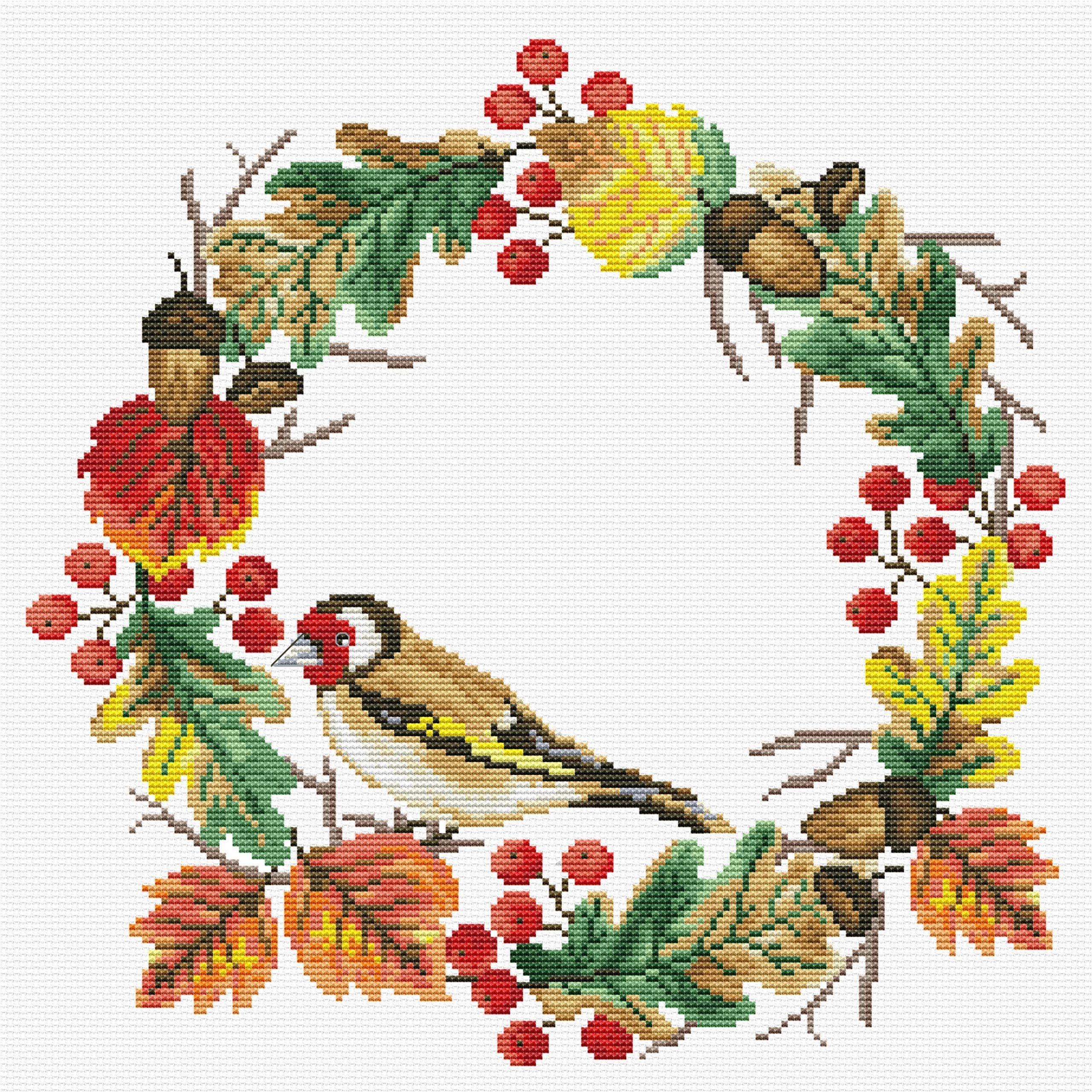 NO-COUNT CROSS STITCH KIT 11.4"X11.3" (340038)