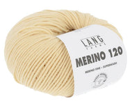 Virgin Wool Yarn – 50g (LANG/MERINO 120)