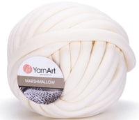 YarnArt Marshmallow Cotton Polyamide Yarn – 750 g (Y-ART/MARSHMALLOW)