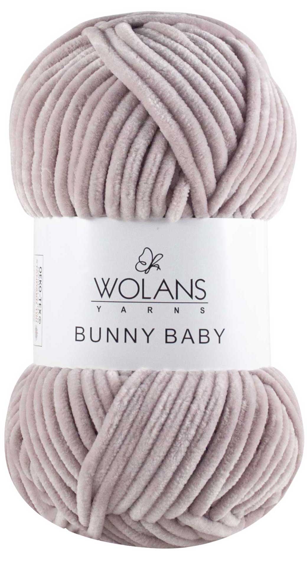 POLY.YARN:100GRx5B (500GM) (WOL/BUNNY BABY)