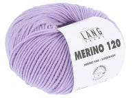 Virgin Wool Yarn – 50g (LANG/MERINO 120)