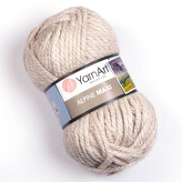 YarnArt Alpine Maxi Wool Blend Yarn – 250 g – Pack of 2 (Y-ART/ALPINE MAXI)