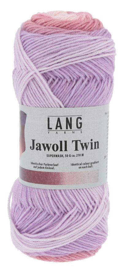 WOOL/NYL YARN:50GRM (LANG/JAWOLL TWIN)