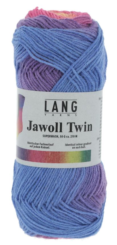 WOOL/NYL YARN:50GRM (LANG/JAWOLL TWIN)