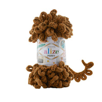 Alize Puffy Loop Yarn – 5 x 100g (500GM) (ALIZE/PUFFY)