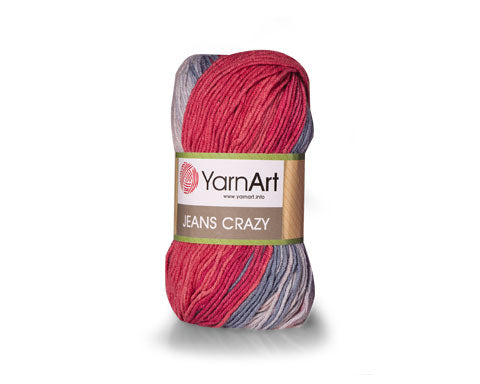 YARNART COTTON/PAC YARN:50Gx10B (500G) (Y-ART/JEANS CRAZY)